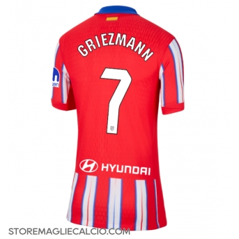 Atletico Madrid Antoine Griezmann #7 Maglia Gara Casa Repliche 2024-25 Donna